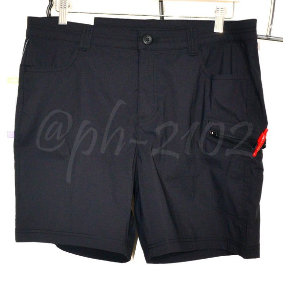 Eddie Bauer Women's Rainier Short BLACK‎ - Picture 1 of 2